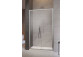 Door shower for recess installation Radaway Premium Plus DWJ 120, uniwersalne, 1175-1215mm, glass fabric, profil chrome