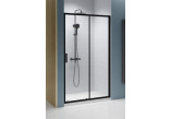 Door shower for recess installation Radaway Premium Plus DWJ 100 cm, right version, glass transparent, profil chrome