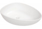 Ceramic washbasin countertop, Deante Alpinia, white