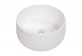 Ceramic washbasin countertop, Deante Arnika, white