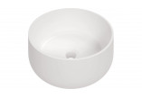 Ceramic washbasin countertop, Deante Arnika, white