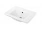 Ceramic washbasin countertop, Deante Arnika, white