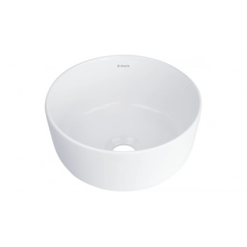 Ceramic washbasin drop in z miejscem na baterię 60cm, Deante Floks, white