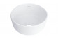 Ceramic washbasin drop in z miejscem na baterię 60cm, Deante Floks, white