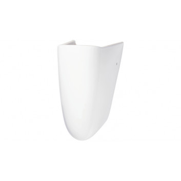 Ceramic washbasin wall mounted z miejscem na baterię, Deante Jasmin, white