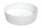 Ceramic washbasin countertop z miejscem na baterię, Deante Round, white