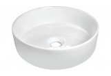 Ceramic washbasin countertop, Deante Silia, white