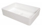 Ceramic washbasin countertop , Deante Square, white