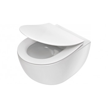 Wall hung bidet, Deante Anemon, white