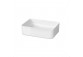 Countertop washbasin rectangular 50x34,5cm , Cersanit Crea, white