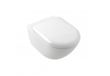 Bowl wall-hung WC Villeroy&Boch Antao, 56x37 cm, bez kołnierza Weiss Alpin Ceramic Plus - white