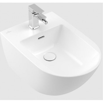 Bowl wall-hung WC Villeroy&Boch Antao, 56x37 cm, bez kołnierza Weiss Alpin Ceramic Plus - white