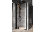 Door shower swivel Ravak Nexty NDOP1-90 L/P, profil black, glass transparent