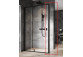 Door shower swivel Ravak Nexty NDOP1-90 L/P, profil black, glass transparent