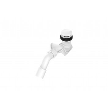 Bathtub overflow with siphon and cap for bathtubs Roca Newcast