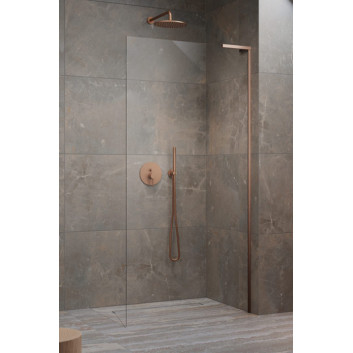 Shower enclosure walk-in Radaway Modo SL II 100 right, glass transparent, profil chrome