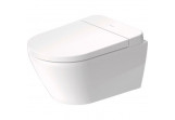 Bowl toilette hanging Duravit SensoWash D-Neo Compact, 58x37,5 cm, powłoka HygieneGlaze with seat myjącą - white shine