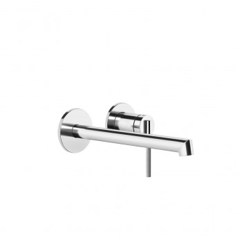 Washbasin faucet Gessi Ingranaggio, concealed, 2-hole, short spout, chrome