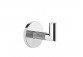 Hanger Gessi Inciso, wall mounted, Black Metal Brushed PVD