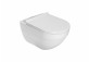 Bowl WC wall-hung Roca Gap 35,5x54 cm Rimless Round - white