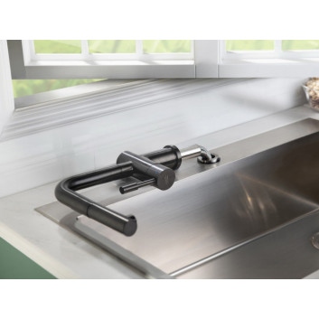 Kitchen faucet Bergen Inox, black mat