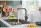 Kitchen faucet Bergen Inox, black mat