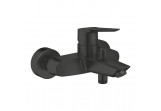 Bath tap Grohe Start wall mounted, single lever - black mat