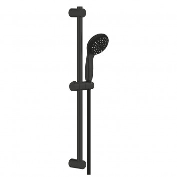 Bath tap Grohe Start wall mounted, single lever - black mat