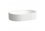 Washbasin ścienno-countertop 700 x 465 mm with tap hole white Laufen Pro S, H8169670001041