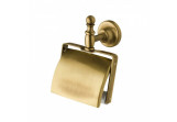 Paper holder Allpe Perla with cover - bronzo