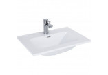 Vanity washbasin Elita Skappa, 80x47cm, z overflow, white