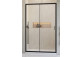 Door shower 120cm, Radaway Alienta DWJ, glass transparent, profil chrome