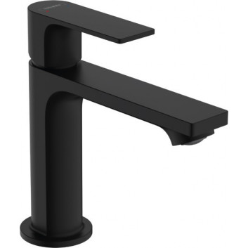 Washbasin faucet Hansgrohe Rebris E single lever 80 CoolStart without waste - black mat