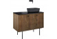 Cabinet vanity Elita Legacy, 100cm, left version, 3 drawers, 1 door, american walnut