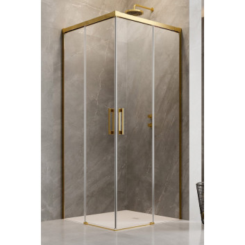 Shower cabin Radaway Nes 8 KDD II 80, part left, 800x2000mm, profil chrome