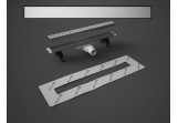 Drainline Radaway Slim 65 cm, przeznaczony do stosowania z płytkami o grubości od 8 do 12 mm, grid Steel(for built-in płytkami)