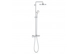 Shower system Grohe Tempesta Cosmopolitan System 250 Cube, wall mounted, mixer single lever, 2 wyjścia wody, chrome