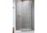 100x100 door left, glass transparent, Radaway ESSENZA PTJ - Chrome