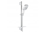 Set with bar shower Grohe Rainshower SmartActive 130 Cube, 3 strumienie - chrome