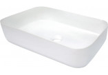 Ceramic washbasin countertop , Deante Tess, white