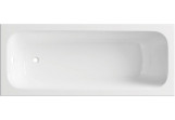 Bathtub rectangular Deante Prizma 140x70 cm, acrylic - white