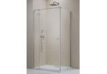 Side panel S1 70 Radaway Essenza New Black KDJ 66.7-68.2-200cm, profil black, glass transparent