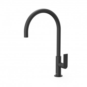 Sink mixer standing Tres Cocina Exclusive, black mat- sanitbuy.pl