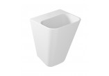 Washbasin zintegrowana with semi-pedestal Galassia MEG11 white, wall mounted, 45 x 40 x 59 cm, battery hole- sanitbuy.pl