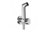 Shower head Hansgrohe Bidette 1 jet S EcoSmart dla wody zimnej with handle i wężem shower 125 cm - chrome
