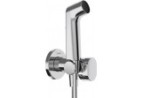 Shower head Hansgrohe Bidette 1jet S EcoSmart with mixer, uchwytem i wężem shower 125 cm - chrome