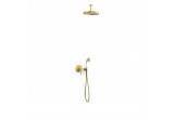 Shower set Tres-Clasic, concealed, single lever battery 2-drożną - brass antyczny