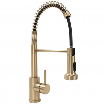 Kitchen faucet Rea Fresh, złota szczotkowana
