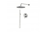 Shower set Vema Maira, concealed, 2 wyjścia wody, overhead shower round 20cm, chrome
