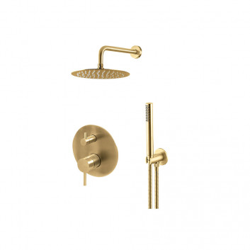 Bidet mixer podtynkowaVema Otago, brushed gold